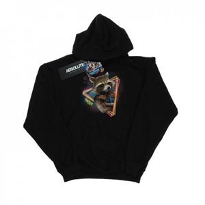 Marvel Guardians Of The Galaxy Neon Rocket-hoodie voor heren L zwart