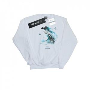 Disney Heren Frozen 2 Elsa met Nokk The Water Spirit Sweatshirt M wit