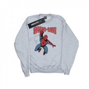 Marvel Spider-Man Leap-sweatshirt voor heren XL wit