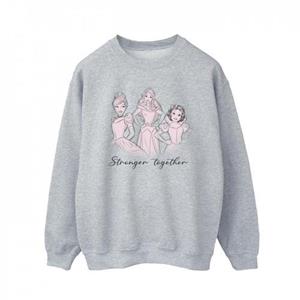 Disney Heren Prinsessen Sterker Samen Sweatshirt M wit