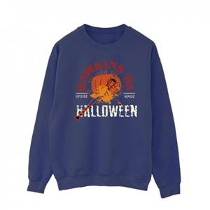 Pertemba FR - Apparel Netflix Heren Stranger Things Hawkins Halloween-sweatshirt L marineblauwe kleur