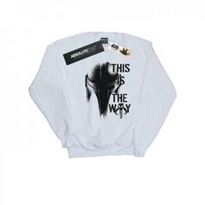 Star Wars Heren The Mandalorian The Way Sweatshirt L wit
