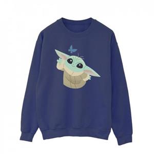 Star Wars Heren The Mandalorian Butterfly Catching Sweatshirt L wit