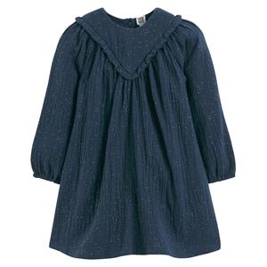 LA REDOUTE COLLECTIONS Jurk met lange mouwen in dubbel tetra