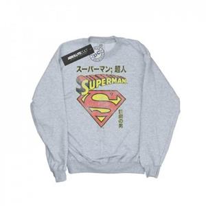 DC Comics Superman Shield-sweatshirt voor jongens 12-13 zwart