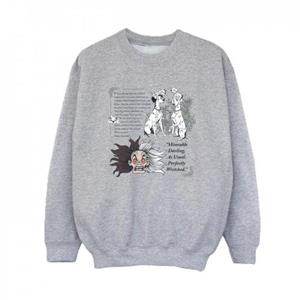Disney Boys 101 Dalmatians Miserable Darling Sweatshirt 9-11 Years wit