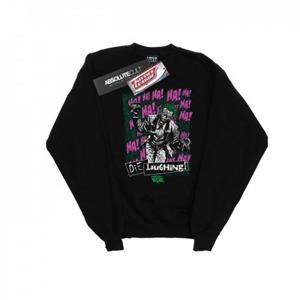 DC Comics Boys Justice League Joker Die lachend sweatshirt 12-13 zwart