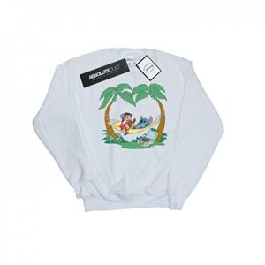 Disney Boys Lilo en Stitch spelen wat muziek-sweatshirt 12-13 wit