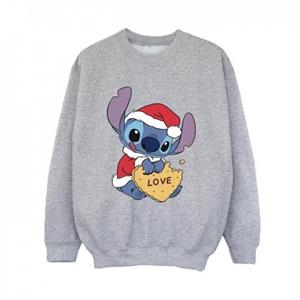 Disney Lilo en Stitch Christmas Love Biscuit-sweater voor jongens 5-6 Years wit
