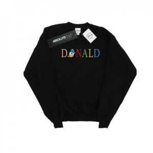 Disney jongens Donald Duck letters sweatshirt 12-13 wit