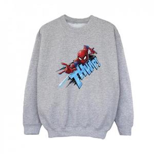 Marvel Boys Spider-Man Thump-sweatshirt 9-11 Years wit
