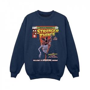Pertemba FR - Apparel Netflix Boys Stranger Things Comic Cover-sweatshirt 12-13 zwart