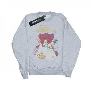 Disney jongens Alice In Wonderland Retro Poster Sweatshirt 12-13 zwart