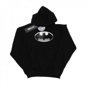 DC Comics jongens Batman Spot-logo hoodie 12-13 zwart