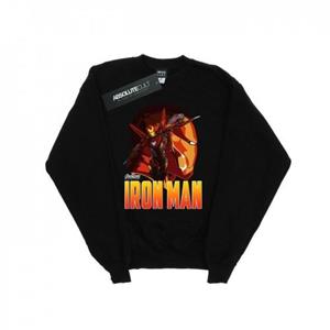Marvel Boys Avengers Infinity War Iron Man karaktersweater 12-13 zwart