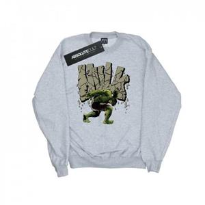 Marvel Girls Hulk Rock-sweatshirt 12-13 zwart