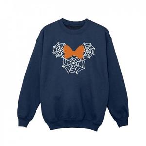 Disney meisjes Minnie Mouse spinnenwebhoofdsweater 12-13 zwart