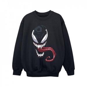 Marvel Girls Venom Face-sweatshirt 12-13 zwart