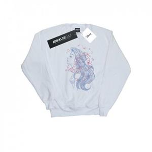 Disney Ariel Bot Schets Sweatshirt voor meisjes 12-13 wit