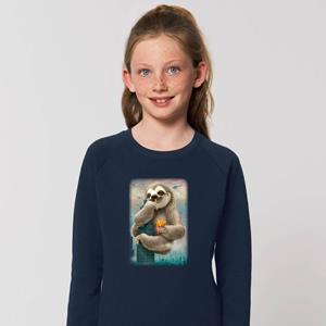 Le Roi du Tshirt SLOTH ATTACK Kinder-T-shirt 2 ans marineblauwe kleur