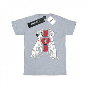 Disney jongens 101 Dalmatiërs familie T-shirt 12-13 grijs