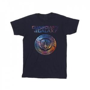 Marvel Boys Guardians of the Galaxy Stars Fill-logo T-shirt 5-6 Years wit