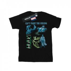 Marvel Boys Hulk eerbetoon T-shirt 12-13 zwart