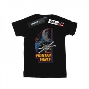 Star Wars jongens Fighter Force T-shirt 12-13 wit