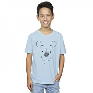 Disney jongens Winnie de Poeh Winnie de Poeh gezicht T-shirt 3-4 Years wit
