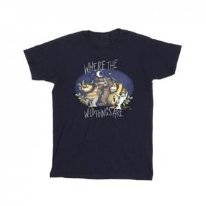 Where The Wild Things Are Waar de wilde dingen jongens T-shirt zijn 12-13 zwart