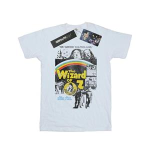The Wizard Of Oz De tovenaar van Oz jongens noodlijdende filmposter T-shirt 12-13 wit
