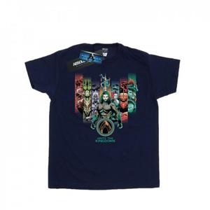 DC Comics Boys Aquaman Unite The Kingdoms T-shirt 7-8 Years wit