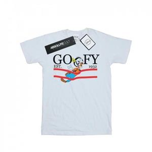 Disney Girls Goofy By Nature katoenen T-shirt 12-13 wit