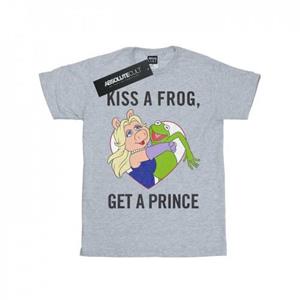 Disney Girls The Muppets Kiss A Frog katoenen T-shirt 9-11 Years wit