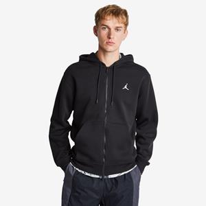 Jordan Brooklyn Fleece hoodie met rits voor heren - Zwart