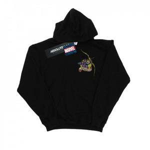 Marvel Boys Hawkeye Tattoo borstprint hoodie 12-13 wit