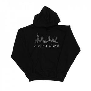 Friends heren skyline-logo hoodie L zwart