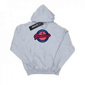 Genesis heren hoodie met neonlogo XL grijs