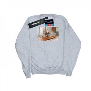 Friends Vrienden heren sweatshirt met bootfoto L wit