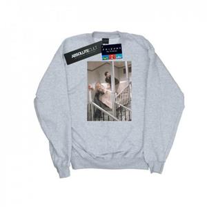 Friends Vrienden heren bank trap foto sweatshirt L wit