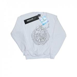 Disney Frozen Friends krans-sweatshirt voor heren L wit
