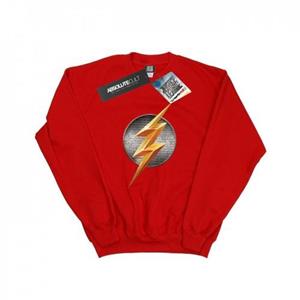 DC Comics Heren Justice League Movie Flash Emblem Sweatshirt L wit