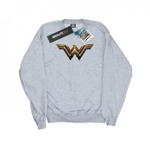 DC Comics Heren Justice League Movie Wonder Woman embleem sweatshirt L wit