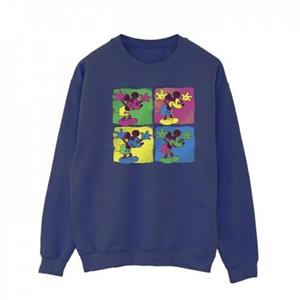 Disney Heren Mickey Mouse Pop Art Sweatshirt L wit