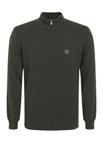 Gabbiano Knitwear Halfzip Sweater Heren