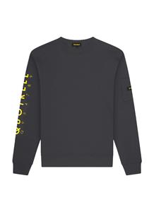 Quotrell Defender Sweater Heren Grijs/Geel - 