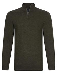 Cavallaro Napoli Cavallaro Merino Half-Zip Groen
