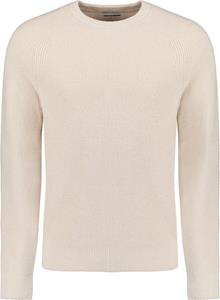 No Excess Pullover crewneck ribknit super sof cement