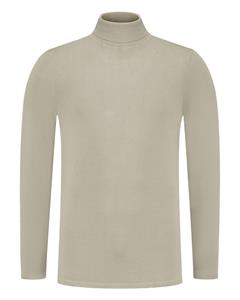 Pure Path Essential Knitwear Turtleneck Sweater Heren Grijs - 