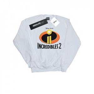 Disney Incredibles 2 embleemlogo-sweatshirt voor heren L wit